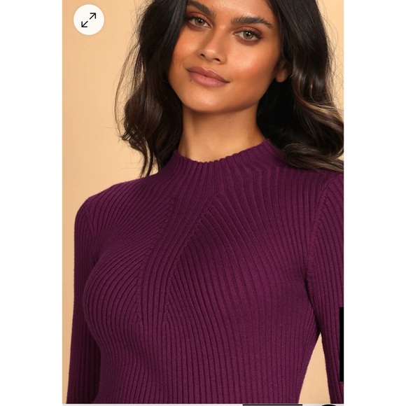 NWT Lulus Bodycon Sweater Dress 💗 - Picture 7 of 8